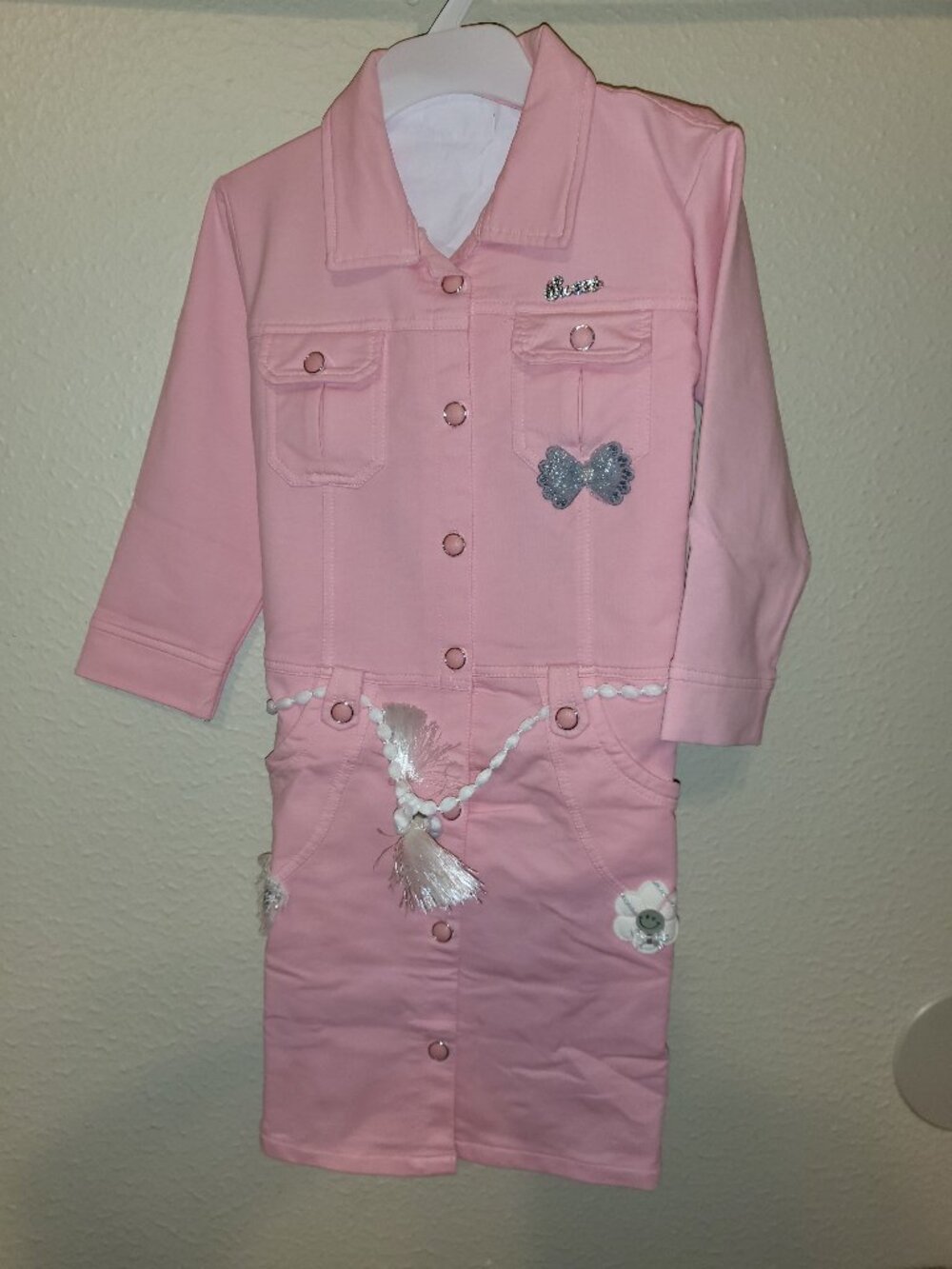 NWOT-BabyQ Pink Dress